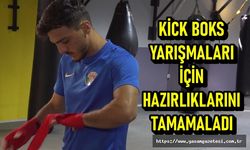 ARKADAŞLARI DENİZE GİDERKEN O KİCK BOKS YARIŞMALARINA HAZIRLANDI