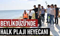 Beylikdüzü’nde halk plajı heyecanı