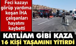 Katliam gibi kaza! 16 kişi hayatını kaybetti. Yardıma koşan İHA muhabirleri hayatını kaybetti
