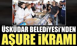 Üsküdar Belediyesi’nden aşure ikramı