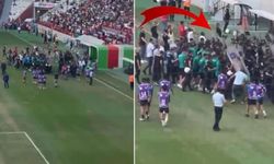 Amedspor Bursaspor maçında olaylar! Kavga geçmişte Diyarbakırspor'a kadar gidiyor