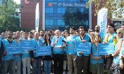 DEVA Partililer iptal edilen KPSS sınavını protesto ettiler
