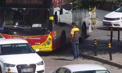 İETT şoförünün Bahçeşehir'de park halindeki araçlara bilerek zarar verdiği iddia edildi