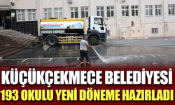 Küçükçekmece Belediyesi 193 okulu yeni döneme hazırladı