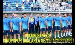 Küçükçekmece Sinopspor dualarla sezon açılışı yaptı