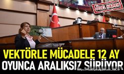 VEKTÖRLE MÜCADELE 12 AY BOYUNCA ARALIKSIZ SÜRÜYOR