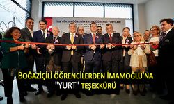 Boğaziçili öğrencilerden İmamoğlu'na "YURT" teşekkürü