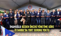 İmamoğlu: Bizden önceki yönetime göre İstanbul’da yurt sorunu yoktu