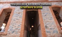 Kağıthane’de Yeniçerilerin kullandığı karakol kitap kafe oluyor