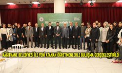 Kâğıthane'de yeni atanan öğretmenlerle buluşma gerçekleştirildi