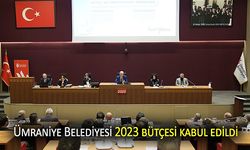 Ümraniye Belediyesi 2023 bütçesi kabul edildi