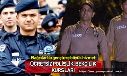 Bağcılar'da ücretsiz BESYO, Polislik ve Bekçilik kursları