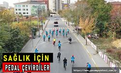 Bağçılar sağlık için pedal çevirdi