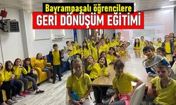 Bayrampaşa'da öğrencilere ‘geri dönüşüm’ eğitimi