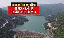 İstanbul'da barajların doluluk oranı yine düştü; Yüzde 40'ın altında