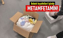 İstanbul Havalimanı'nda bebek kıyafetleri içinde metamfetamin