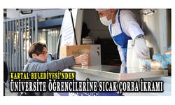 Kartal Belediyesi üniversite öğrencilerinin içini ısıttı