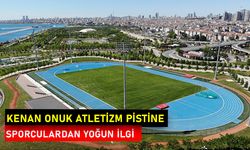 Kenan Onuk atletizm pistine  yoğun ilgi