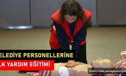 KÜÇÜKÇEKMECE’DE BELEDİYE PERSONELİNE TEMEL İLK YARDIM EĞİTİMİ