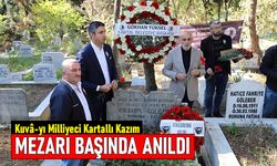 Kurtuluş Savaşı kahramanlarından Kartallı Kazım mezarı başında anıldı