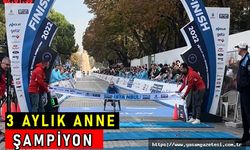 Maratonun kazananı bir anne oldu