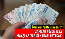 Memur, emekli ve işçi maaşı için yüzde 122 zam teklifi