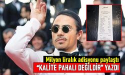 Nusret milyonluk adisyonu paylaştı; "Kalite pahalı değildir"