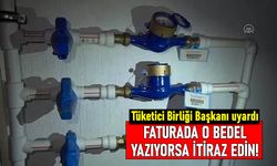 Vatandaşlar su sayacı bakım ücretine itiraz etsin