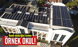 Bahçeşehir’de kendi elektriğini üreten örnek okul