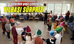 Çocuklardan yaşlı çınarlara yılbaşı sürprizi