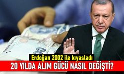 Erdoğan asgari ücreti 2002 ile kıyasladı; 20 yılda alım gücü nasıl değişti?