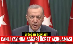 Erdoğan Asgari ücreti canlı yayında açıkladı
