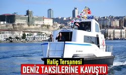 Haliç Tersanesi, deniz taksilerine kavuştu