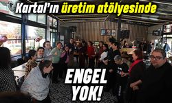 Kartal’ın üretim atölyesinde engel yok