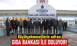 Küçükçekmecelilerin sofrası Gıda Bankası ile zenginleşiyor