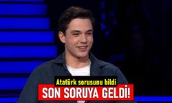 Milyoner'de Atatürk sorusunu bilen genç 1 milyon TL'lik soruya geldi
