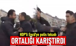 Polisin HDP İstanbul İl Eş Başkanı Encü'ye tokat atması ortalığı karıştırdı