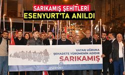 Sarıkamış Şehitleri Esenyurt'ta anıldı