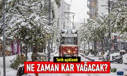 Tarih açıklandı: İstanbul'a ne zaman kar yağacak?