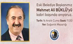 Vefatının 27. yılında Mehmet Ali Büklü'nün kabri ziyaret edilecek