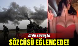 Asker cephede; Ordu Sözcüsü Platovska gece kulübünde eğlencede
