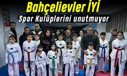 Bahçelievler İYİ spor kulüplerini unutmadı