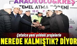 Çatalca 2023’te de projelere kaldığı yerden devam ediyor