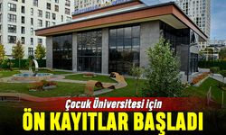 Esenyurt Çocuk Üniversitesi’nin ön kayıtları başladı