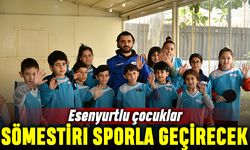 Esenyurtlu çocuklar sömestiri sporla geçirecek