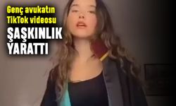 Genç ve güzel avukatın TikTok videosu şaşırttı