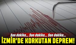 İzmir'de yine deprem; Yunanistan'daki depremler İzmir'i etkiliyor