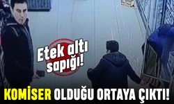 Kadınların etek altını çeken komiser tutuklandı