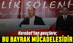 Karabat'tan CHP'ye katılan gençlere: Bu bayrak mücadelesidir