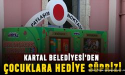 Kartal Belediyesi'nden çocuklara hediye süprizi